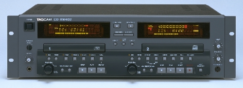 Tascam CD-RW402 and other professional recording products by TASCAM